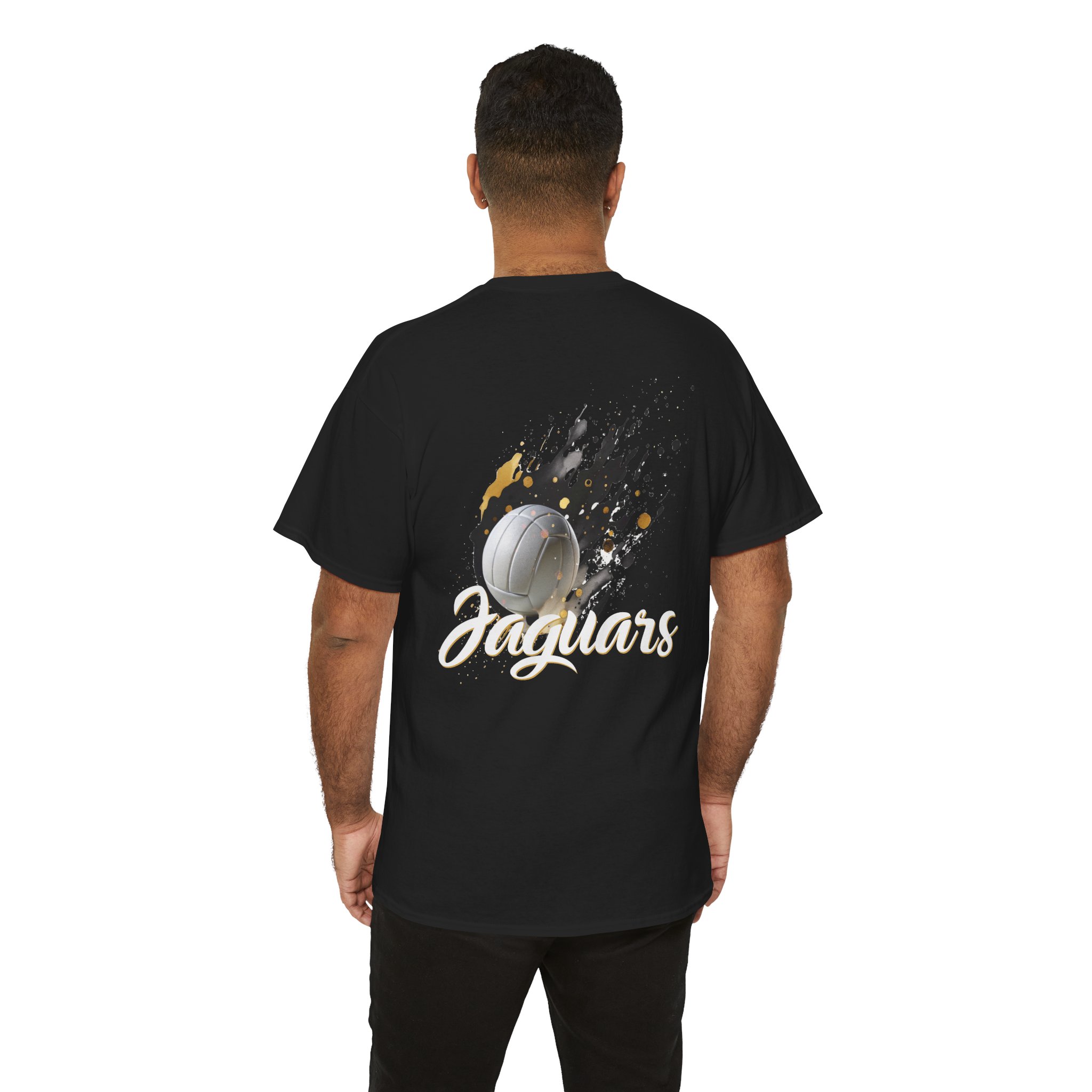 JA Galaxy Volleyball Shirt Heavy Cotton Unisex Tee - Image 65