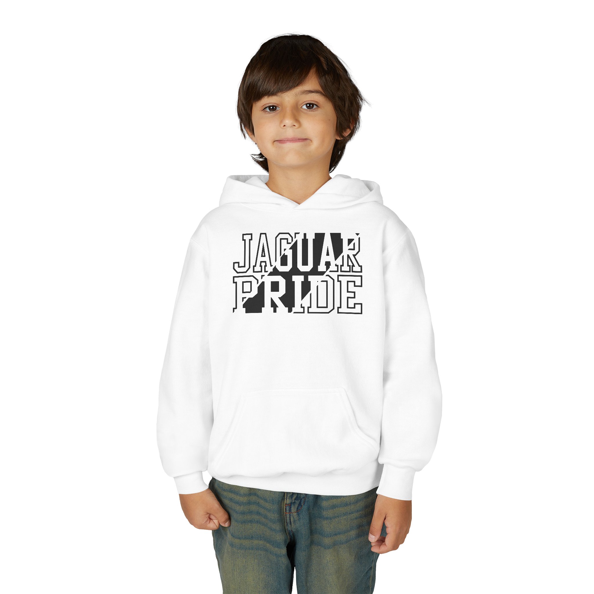 Youth Jaguar Pride Heavy Blend Hoodie - Image 12