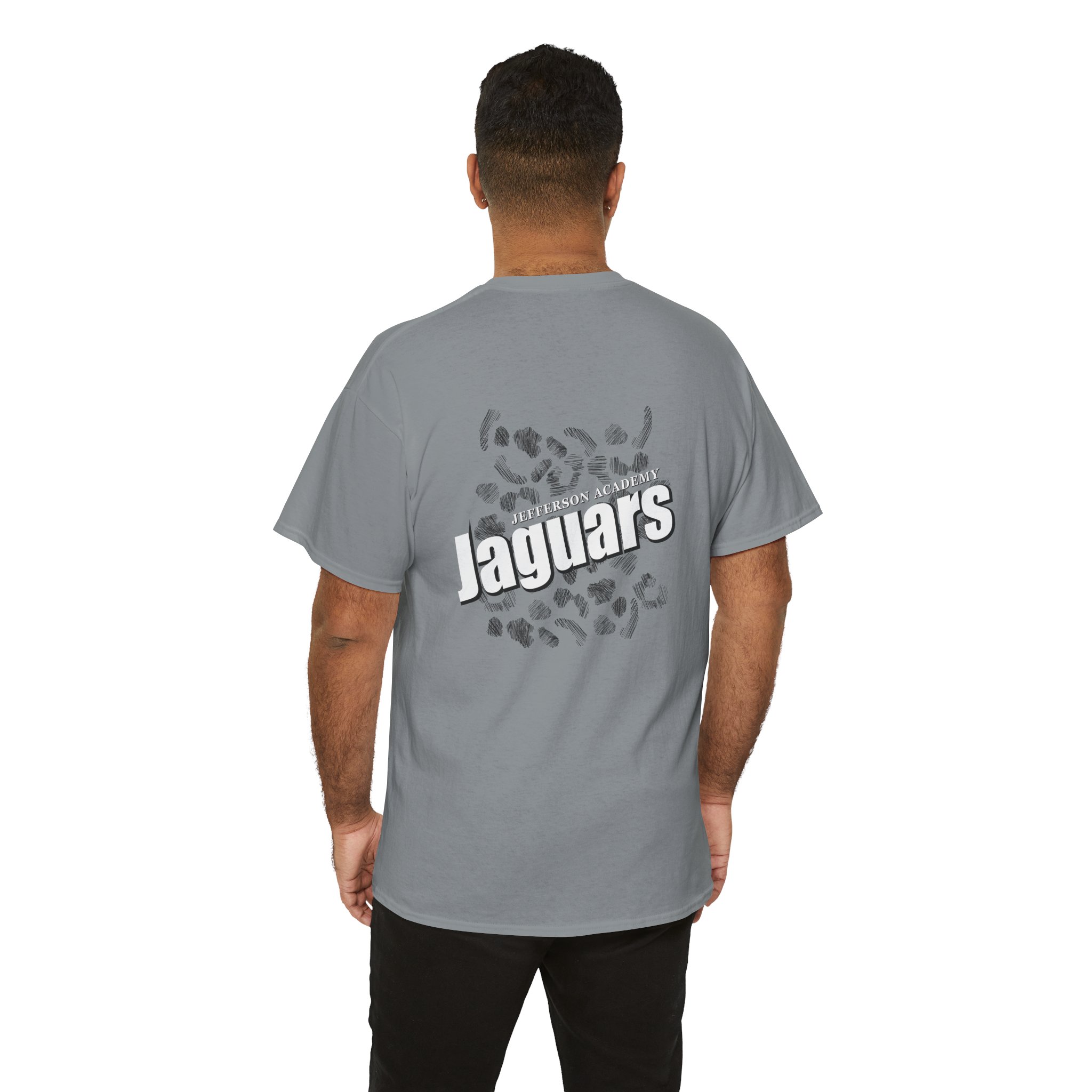 Jaguar Print Shirt Heavy Cotton Unisex Tee - Image 37