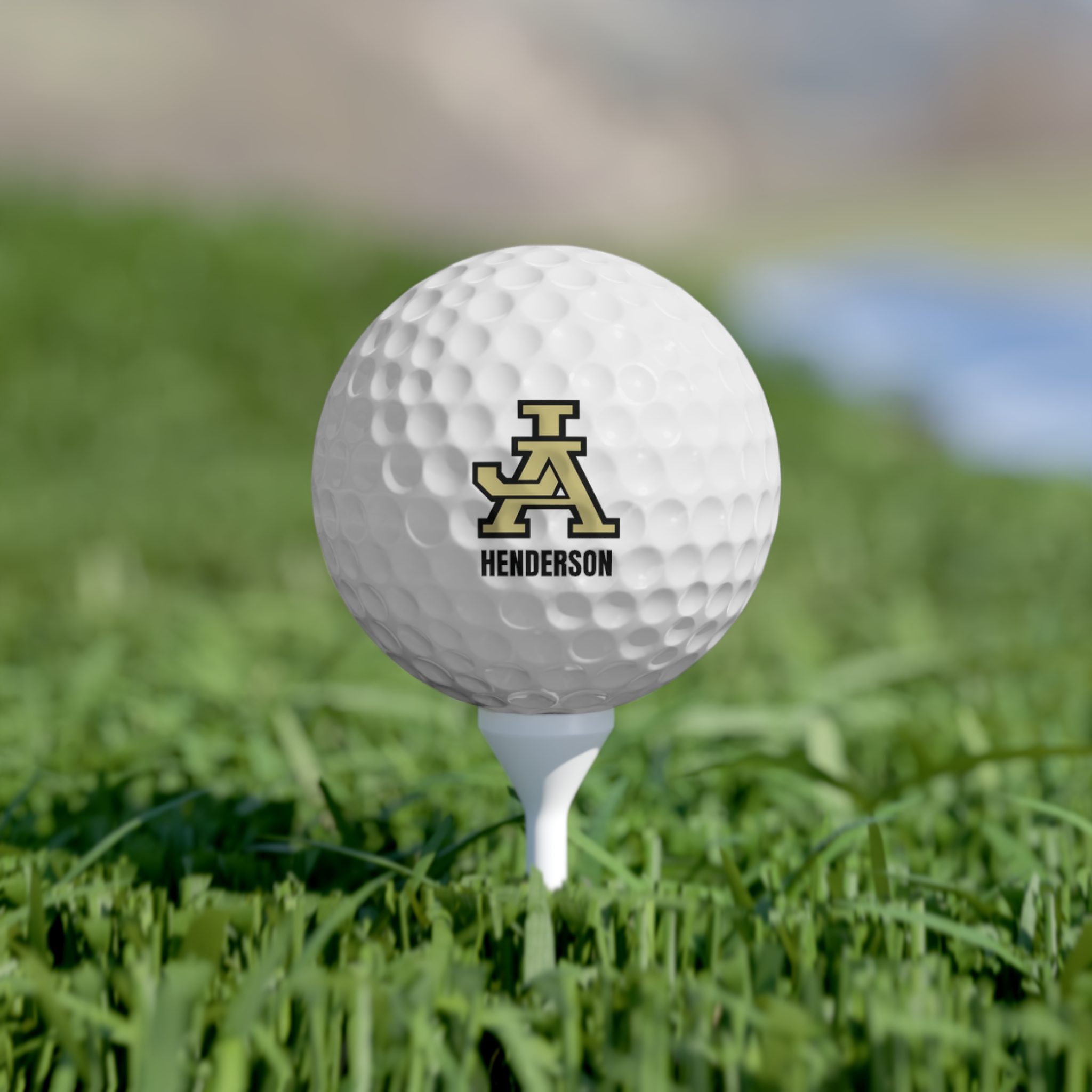 JA Personalized Golf Balls, 6pcs - Image 2