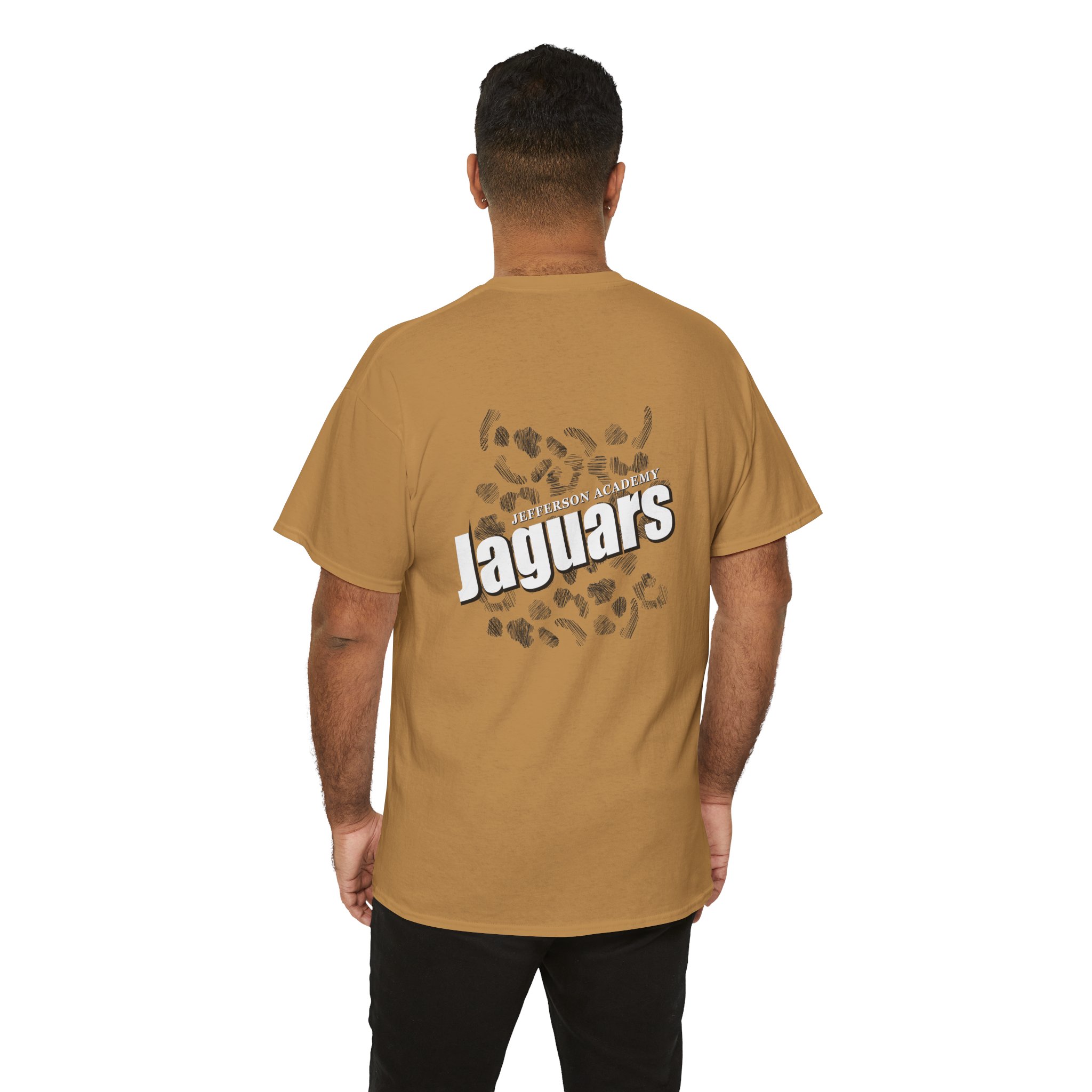 Jaguar Print Shirt Heavy Cotton Unisex Tee - Image 21