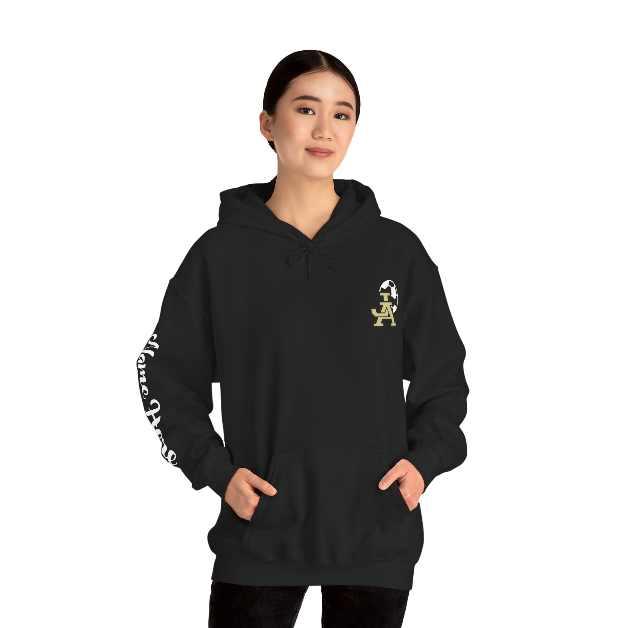 JA Soccer Unisex Heavy Blend™ Hooded Sweatshirt - Image 4