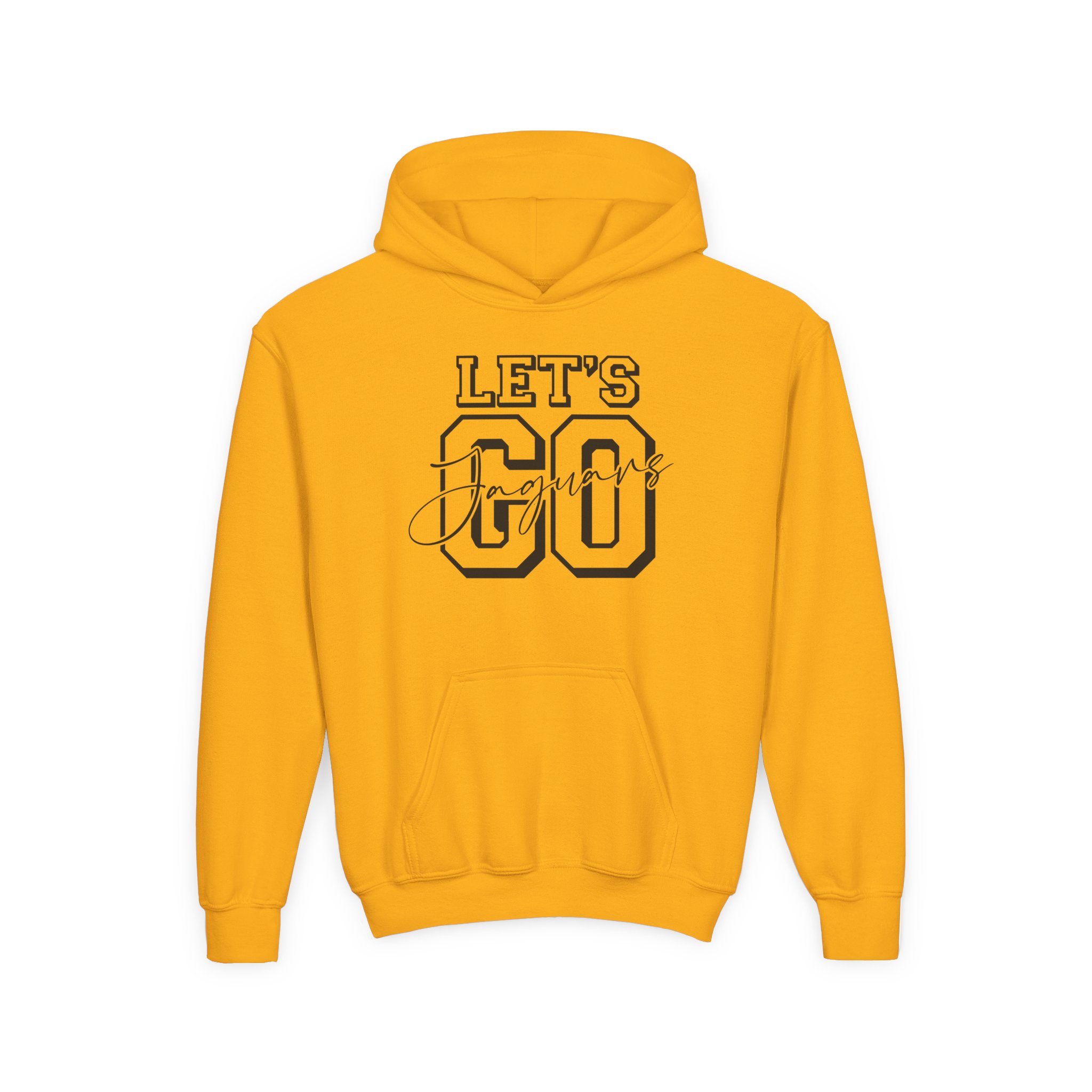 Youth Let's Go Jaguars Heavy Blend Hoodie - Image 16