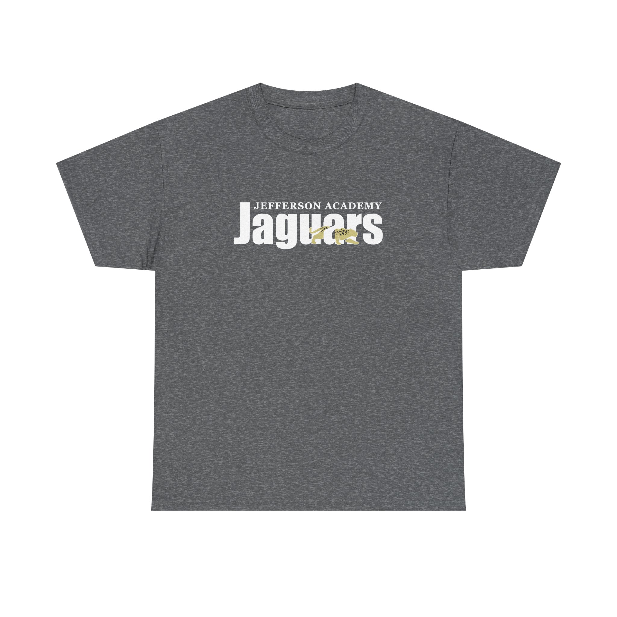 JA Jaguars Shirt w/ Back Name - Heavy Cotton Unisex Tee - Image 30