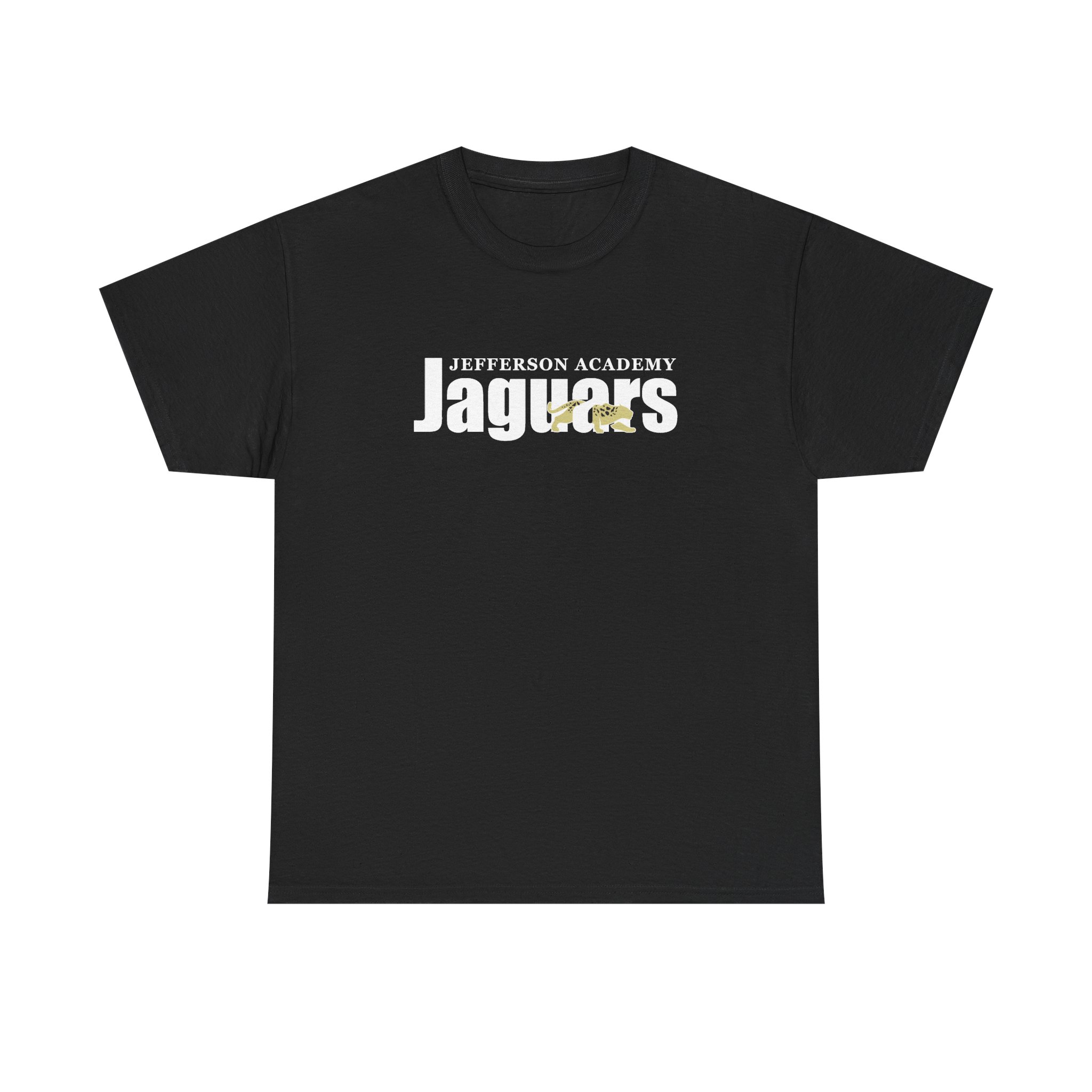 JA Jaguars Shirt w/ Back Name - Heavy Cotton Unisex Tee - Image 26