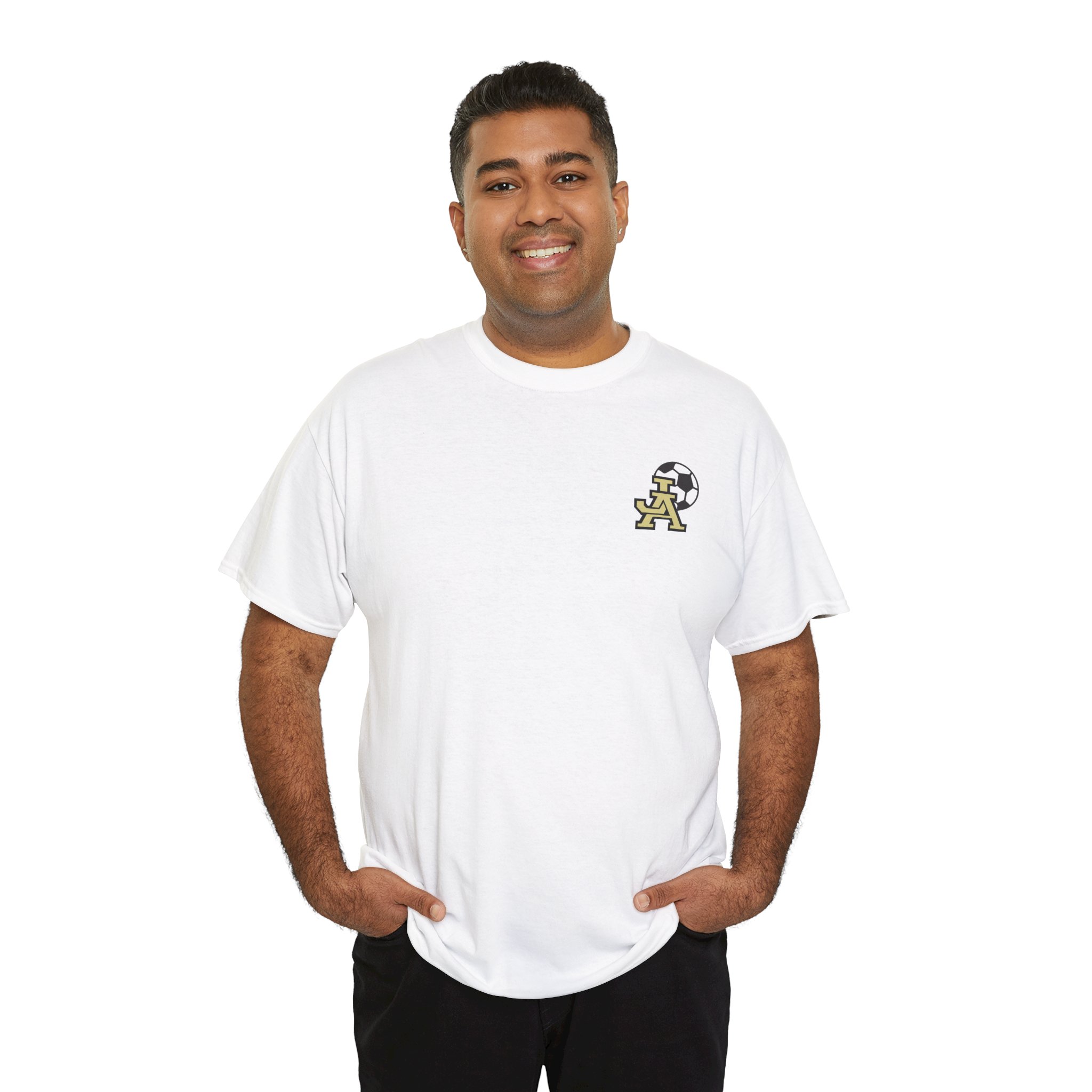 JA Soccer Shirt Heavy Cotton Unisex Tee - Image 34