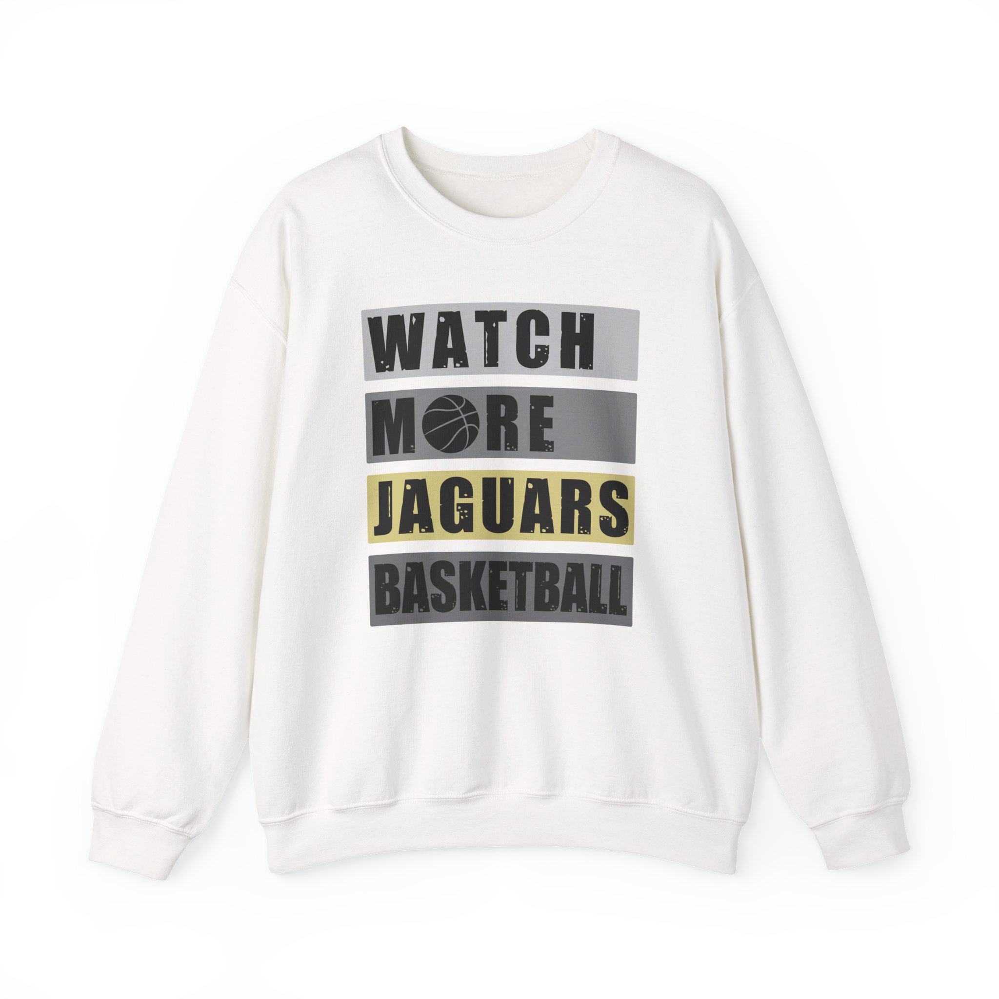 Watch More Jaguars Basketball Crewneck Sweatshirt - Image 8