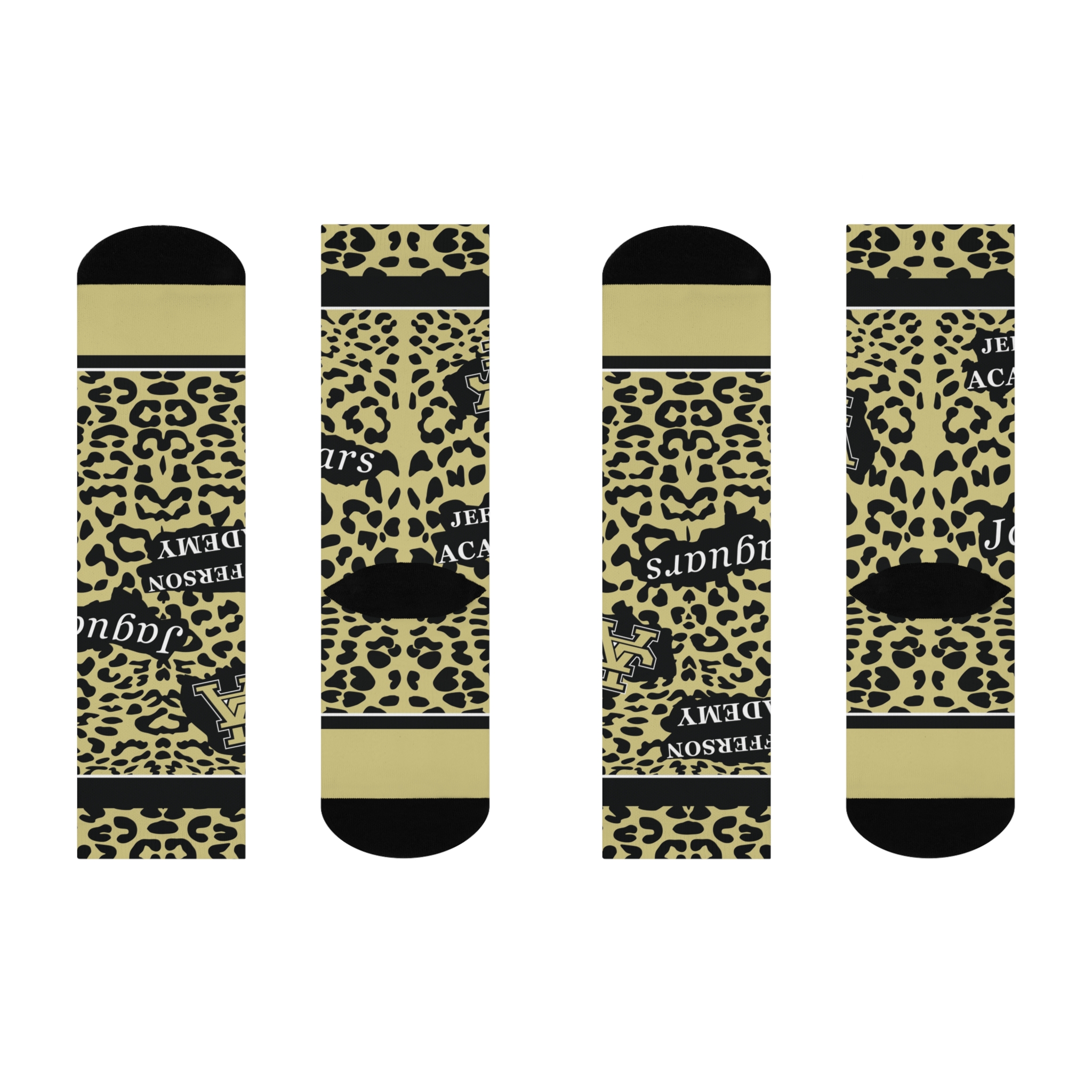 JA Jaguars Cushioned Crew Socks - Image 3
