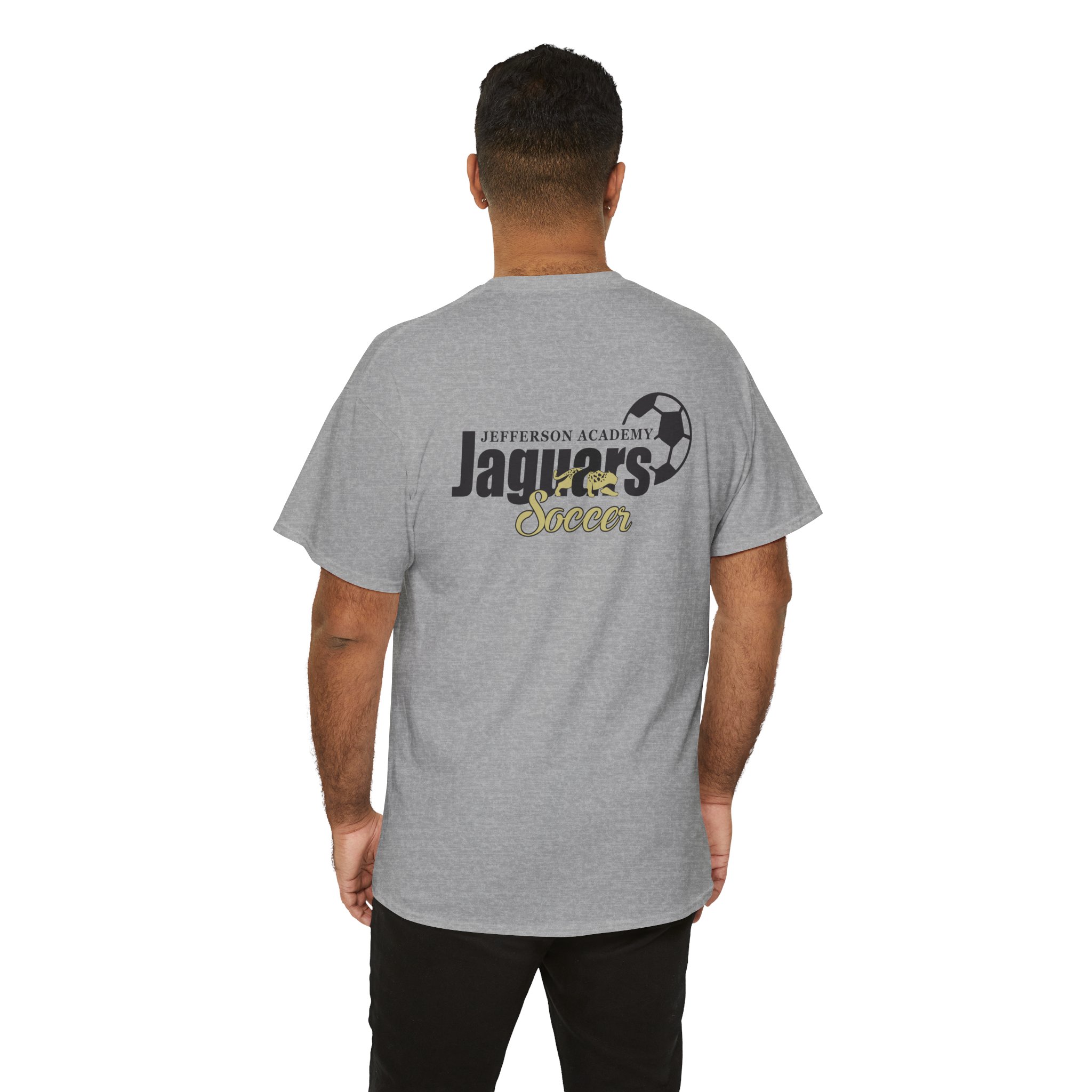 JA Soccer Shirt Heavy Cotton Unisex Tee - Image 14