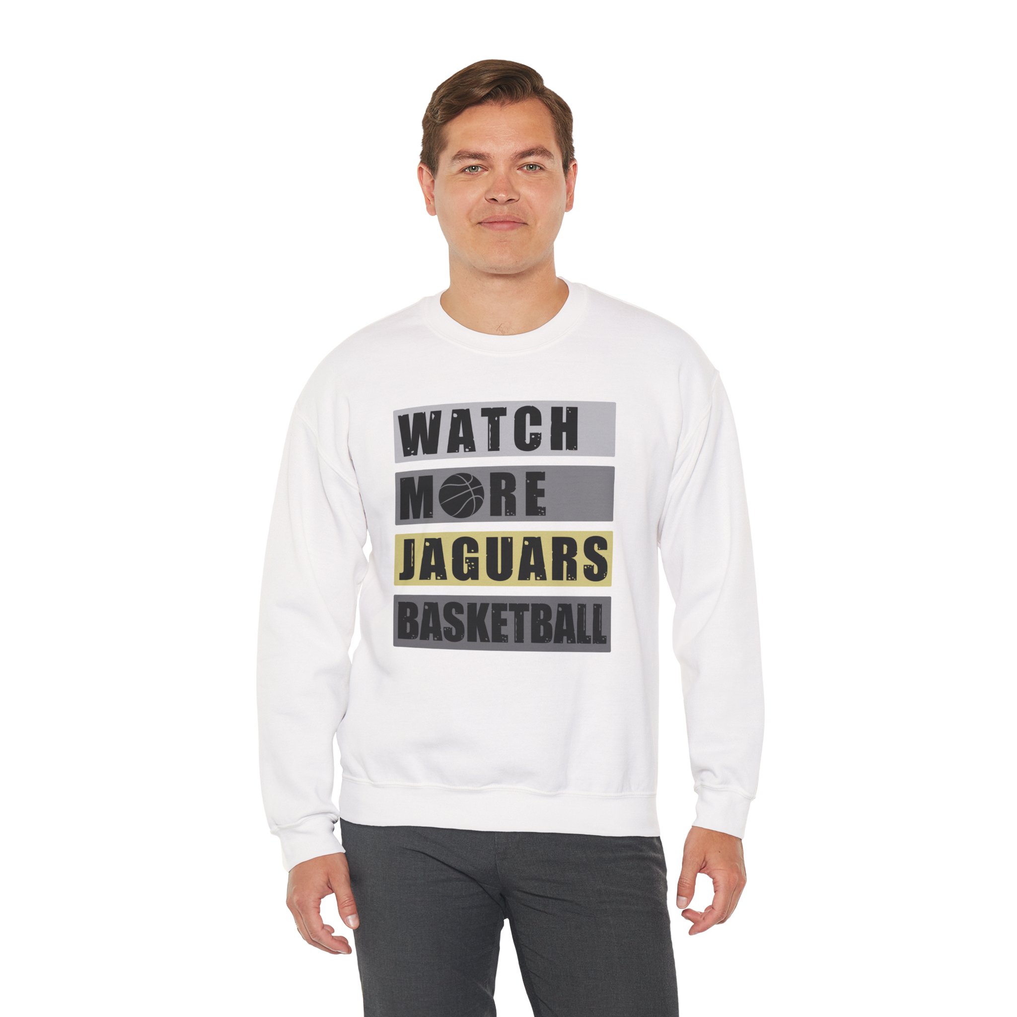 Watch More Jaguars Basketball Crewneck Sweatshirt - Image 10