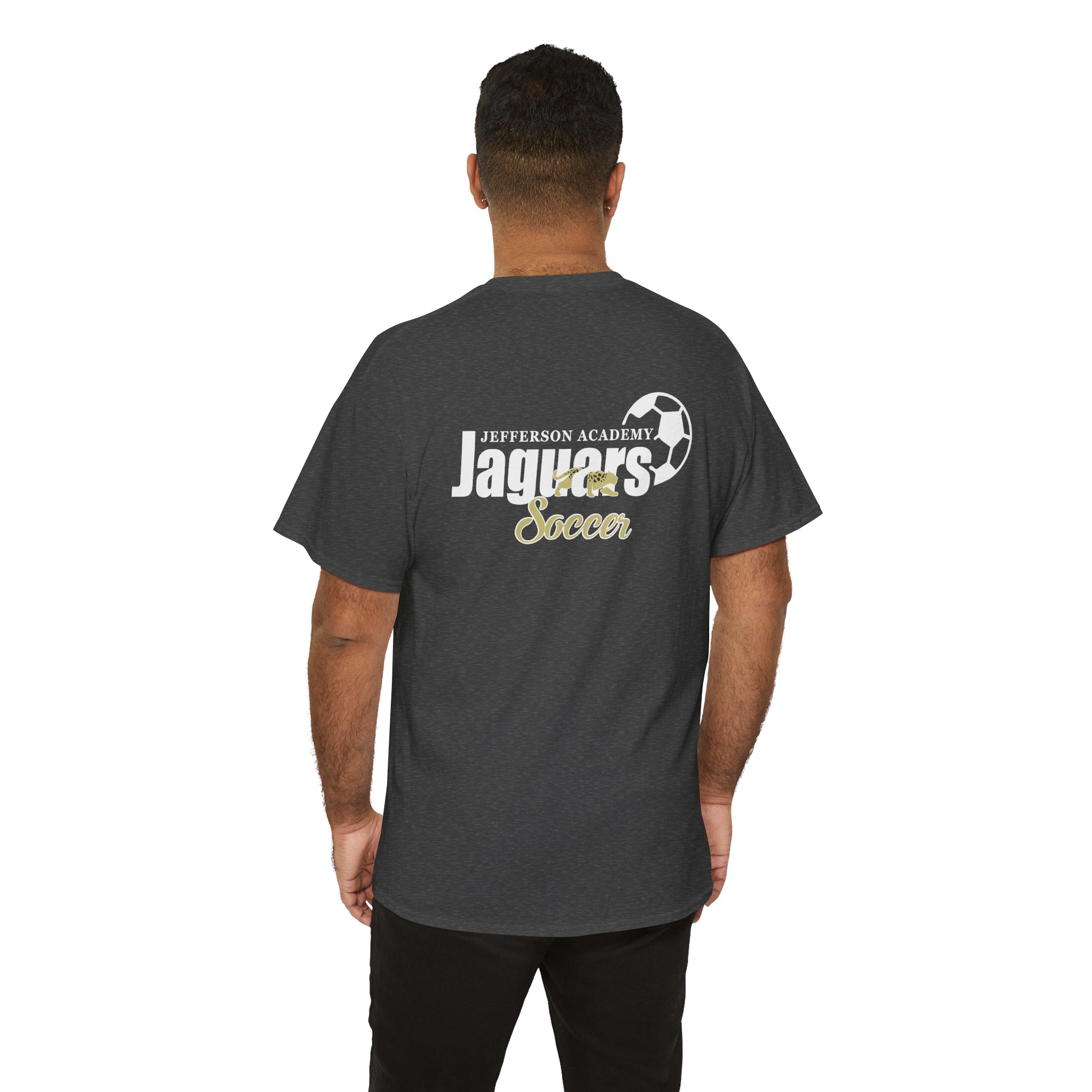 JA Soccer Shirt Heavy Cotton Unisex Tee - Image 70