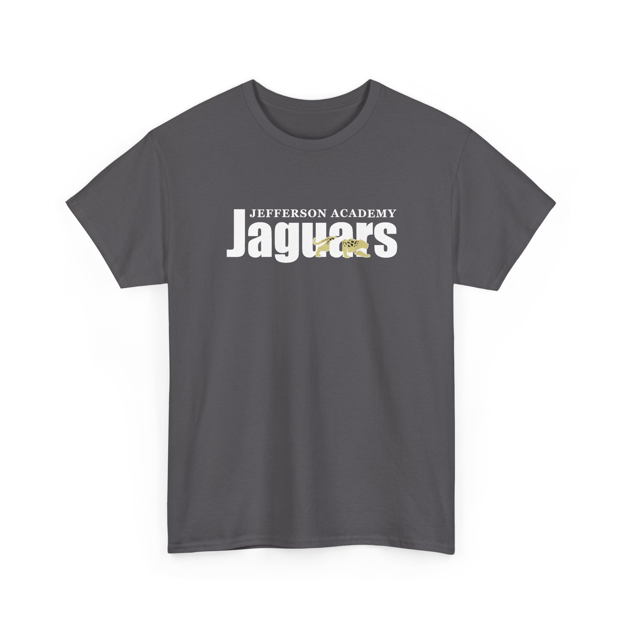 JA Jaguars Shirt w/ Back Name - Heavy Cotton Unisex Tee - Image 40