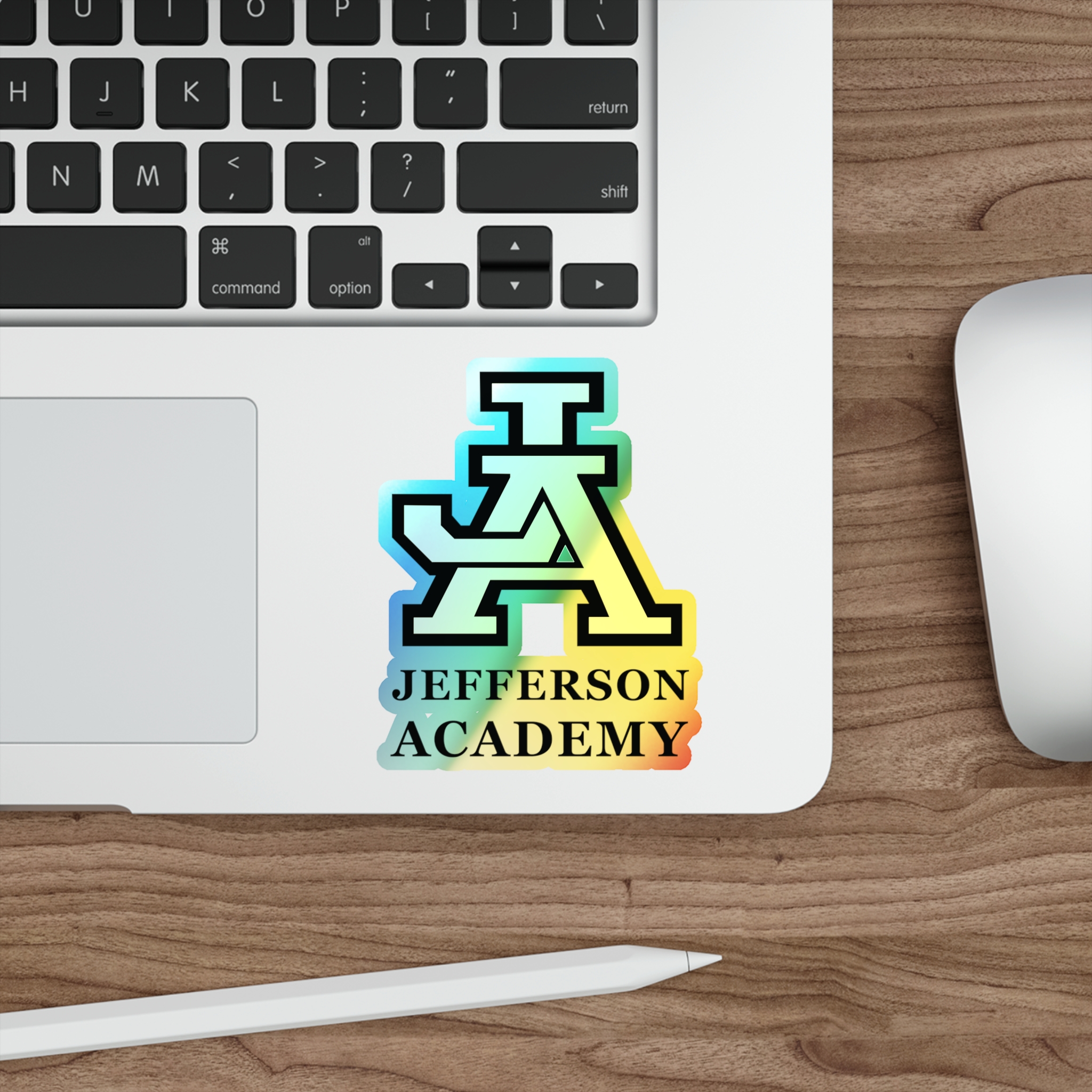 JA Holographic Die-Cut Sticker - Image 9