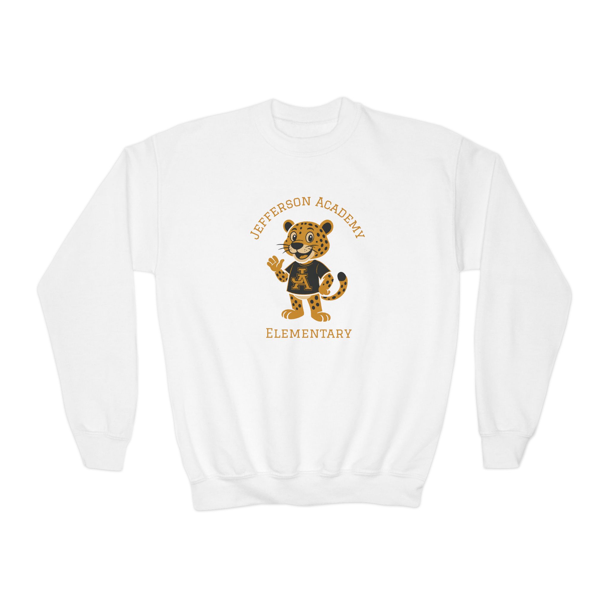 Jingo Jaguar Youth Crewneck Sweatshirt - Image 11