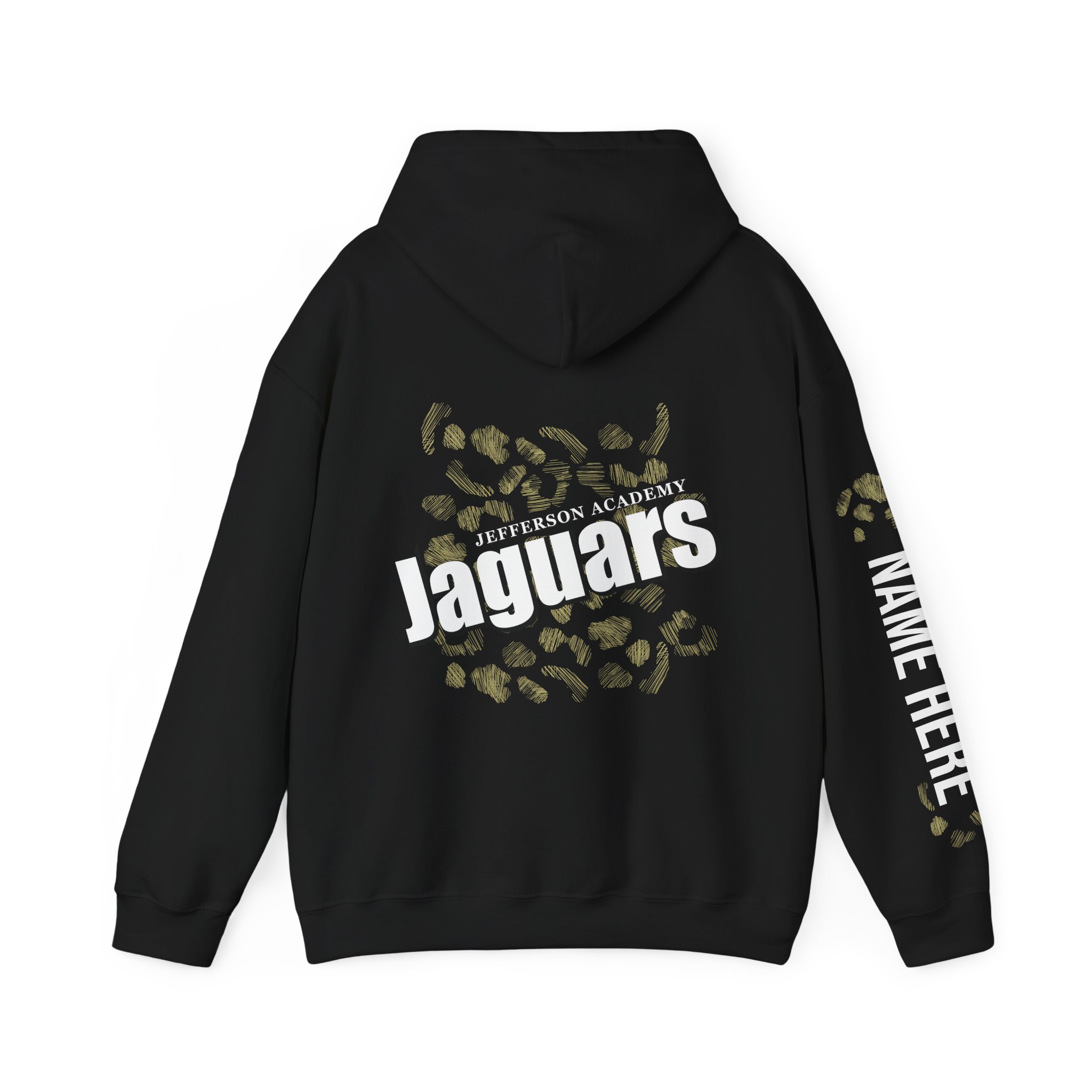Jaguar Print Unisex Heavy Blend™ Hooded Sweatshirt - Image 2