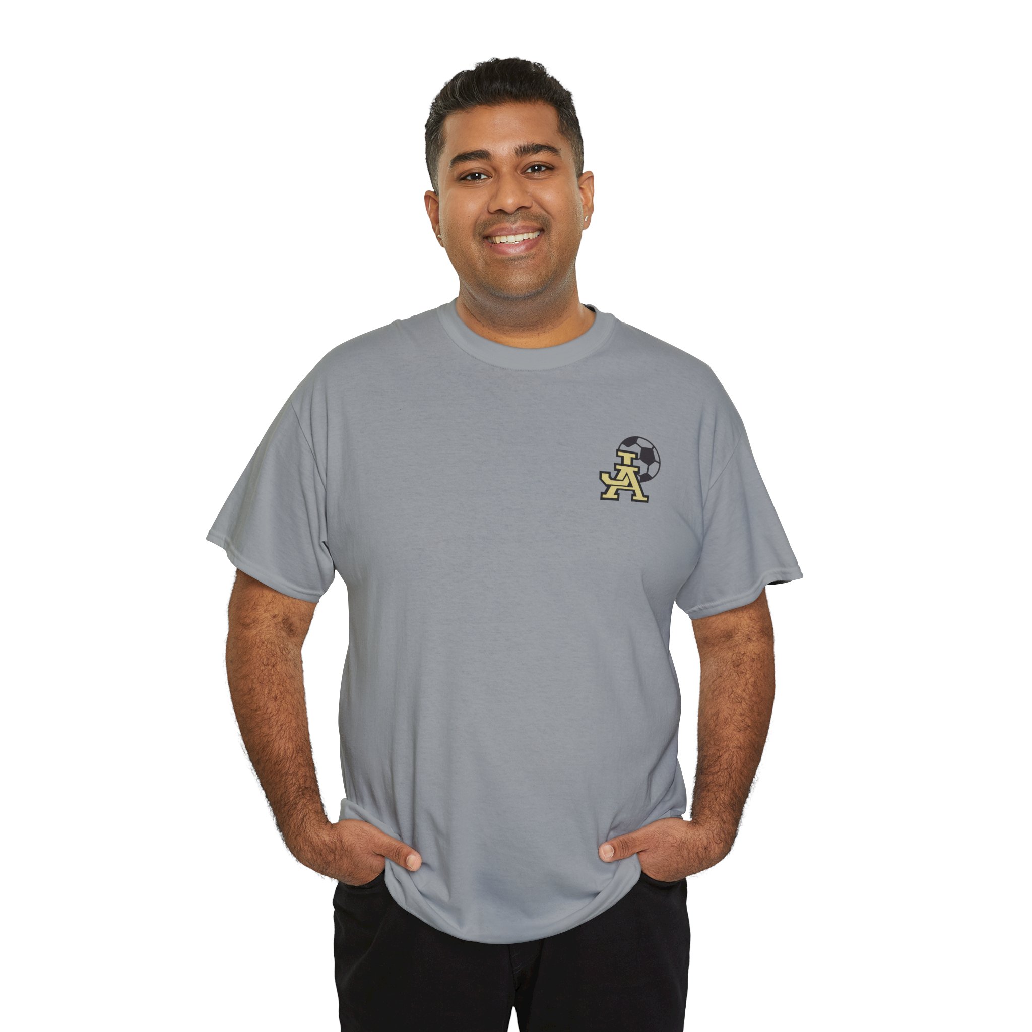 JA Soccer Shirt Heavy Cotton Unisex Tee - Image 52