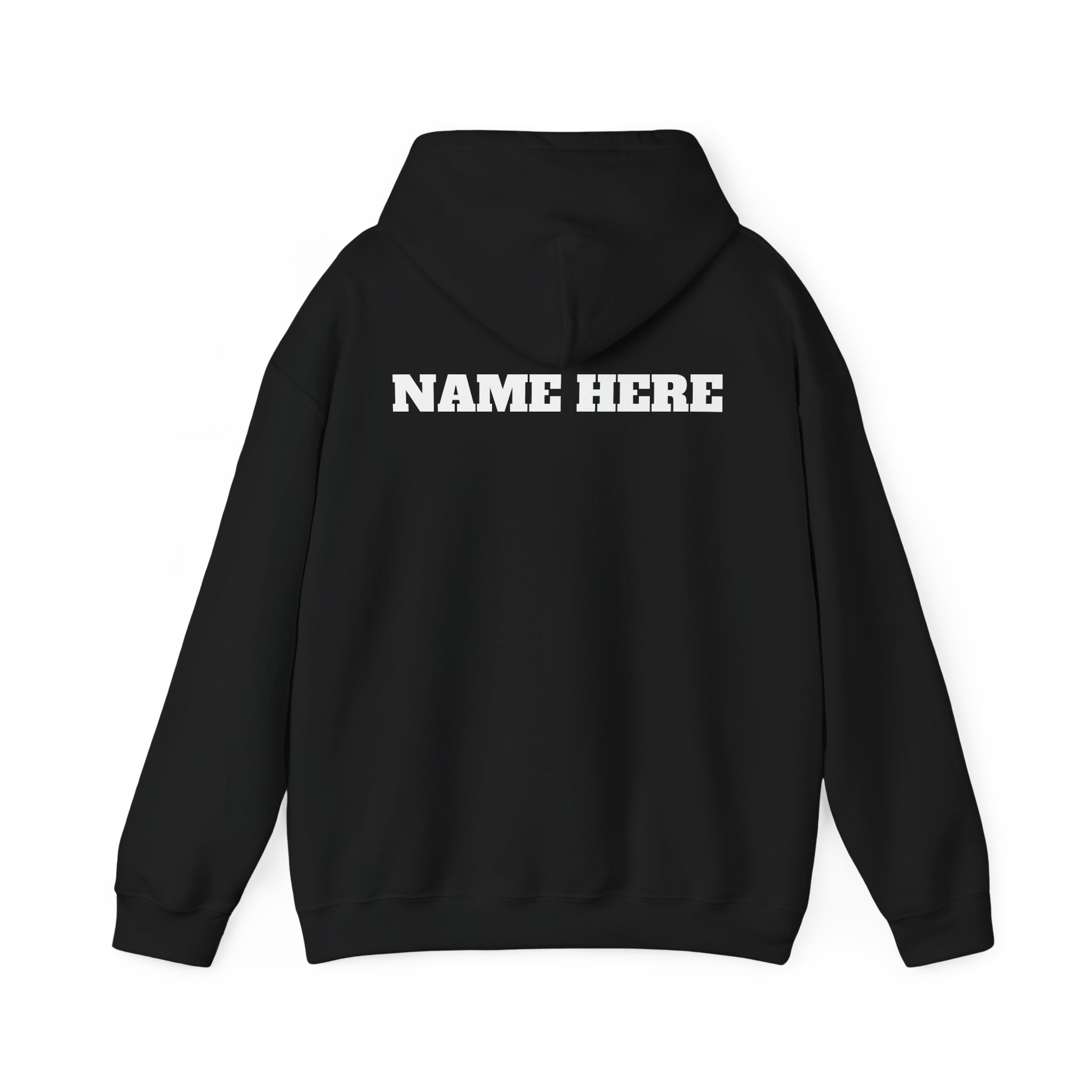 JA Jaguars with Back Name Unisex Heavy Blend™ Hooded Sweatshirt - Image 2