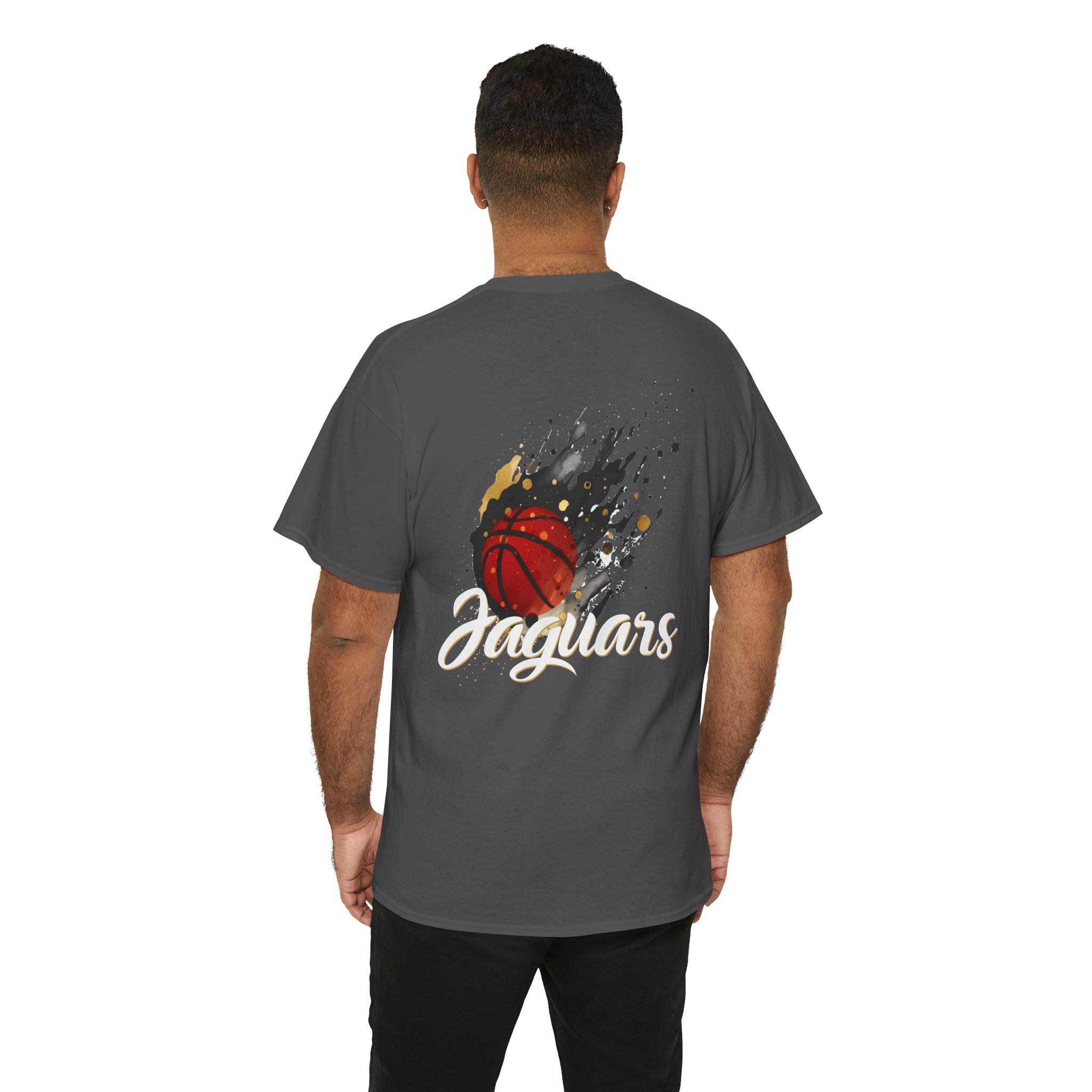 JA Galaxy Basketball Shirt Heavy Cotton Unisex Tee - Image 79