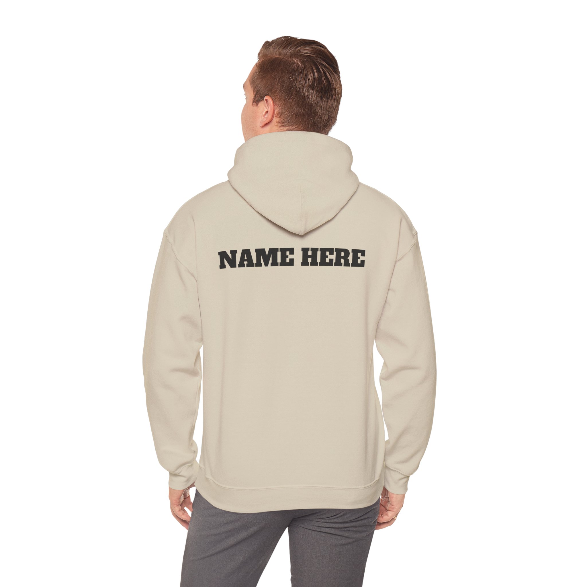 JA Jaguars with Back Name Unisex Heavy Blend™ Hooded Sweatshirt - Image 13