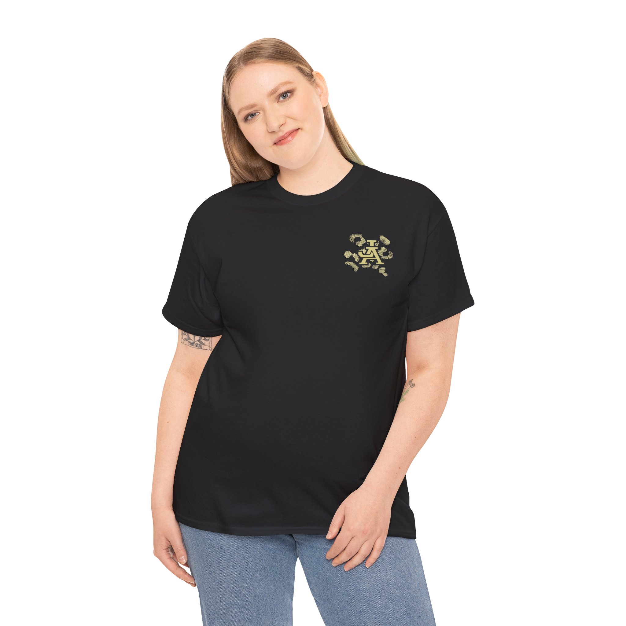 Jaguar Print Shirt Heavy Cotton Unisex Tee - Image 6