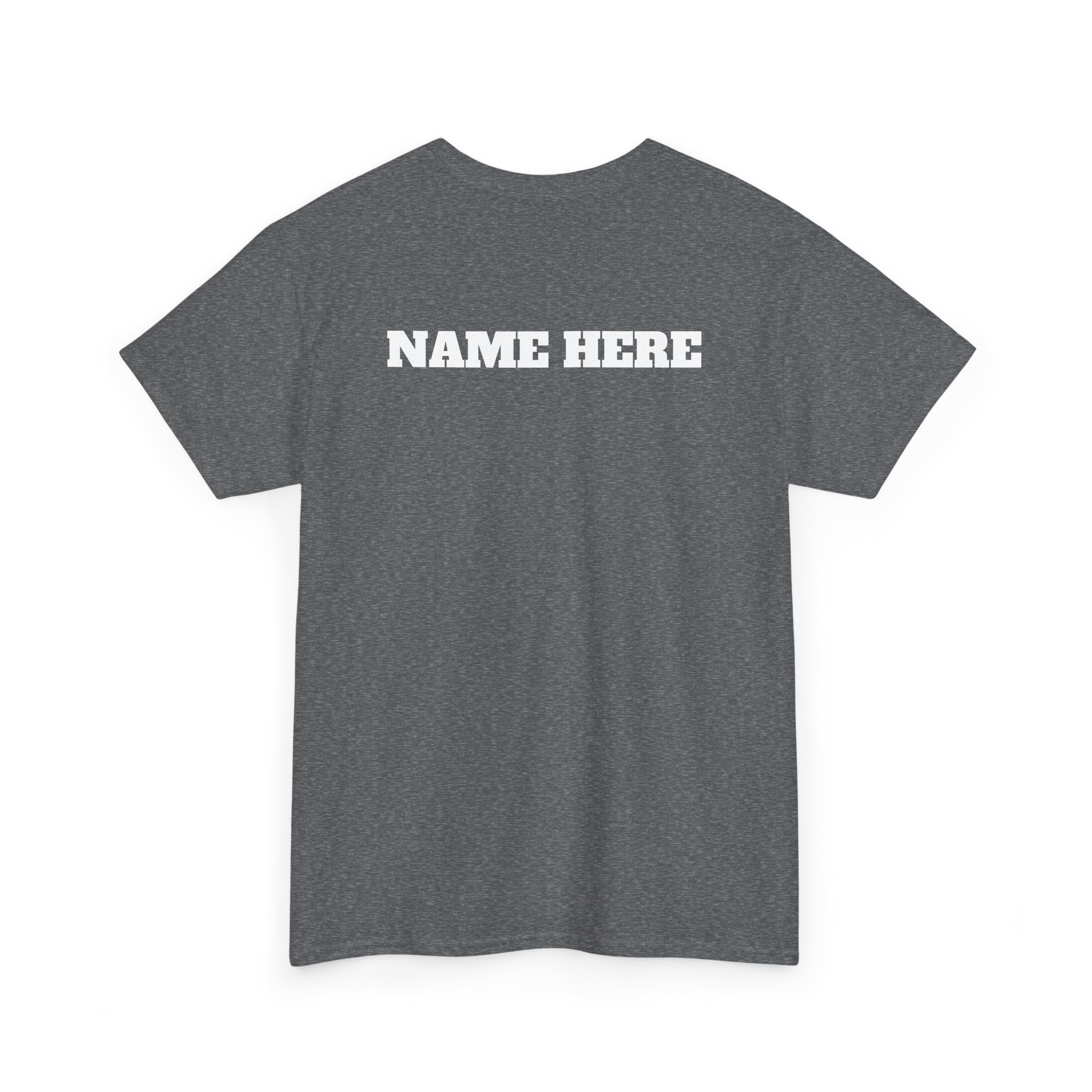 JA Jaguars Shirt w/ Back Name - Heavy Cotton Unisex Tee - Image 33