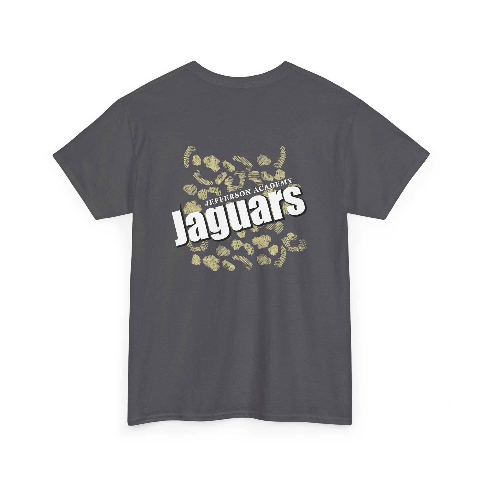 Jaguar Print Shirt Heavy Cotton Unisex Tee - Image 54