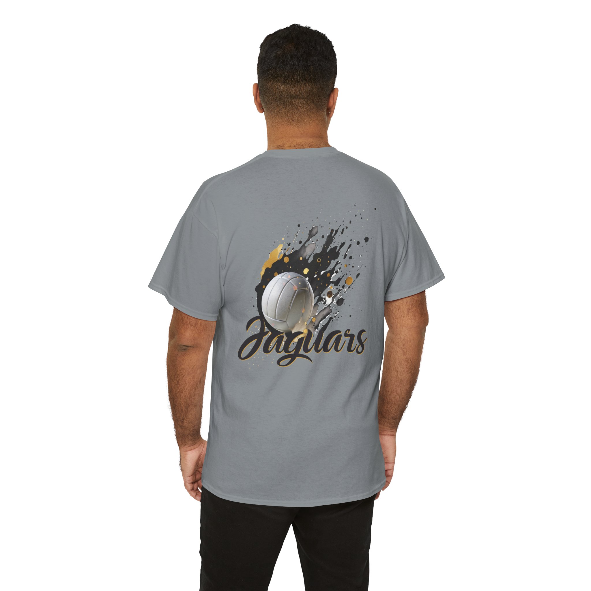 JA Galaxy Volleyball Shirt Heavy Cotton Unisex Tee - Image 59