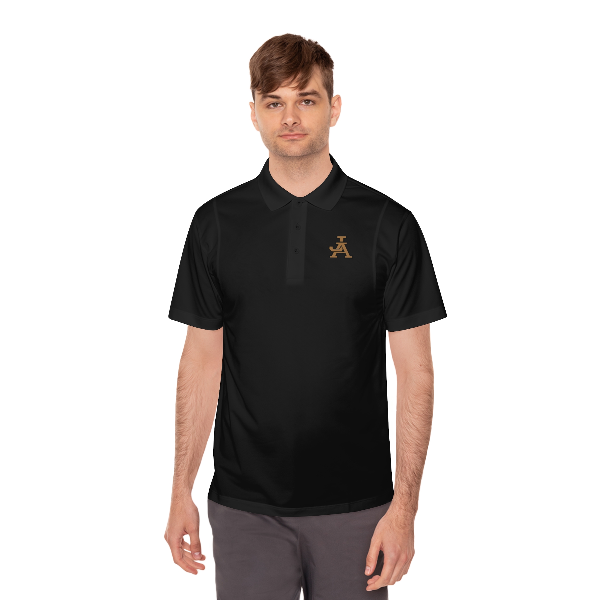 Men's Sport Polo - JA Embroidered Logo - Image 3
