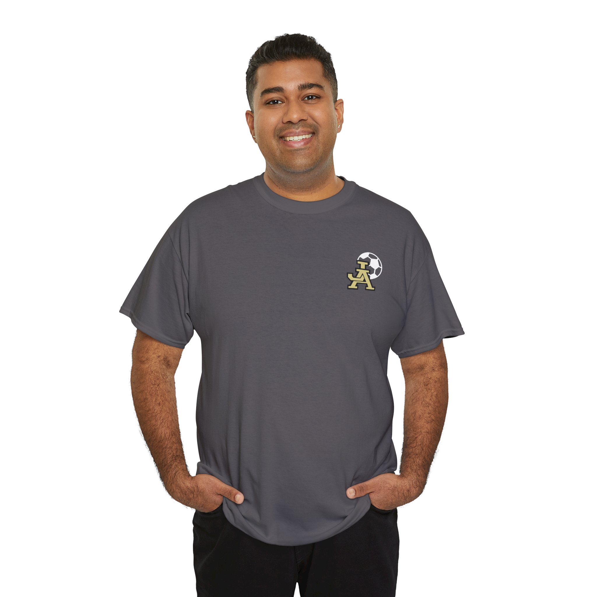 JA Soccer Shirt Heavy Cotton Unisex Tee - Image 7