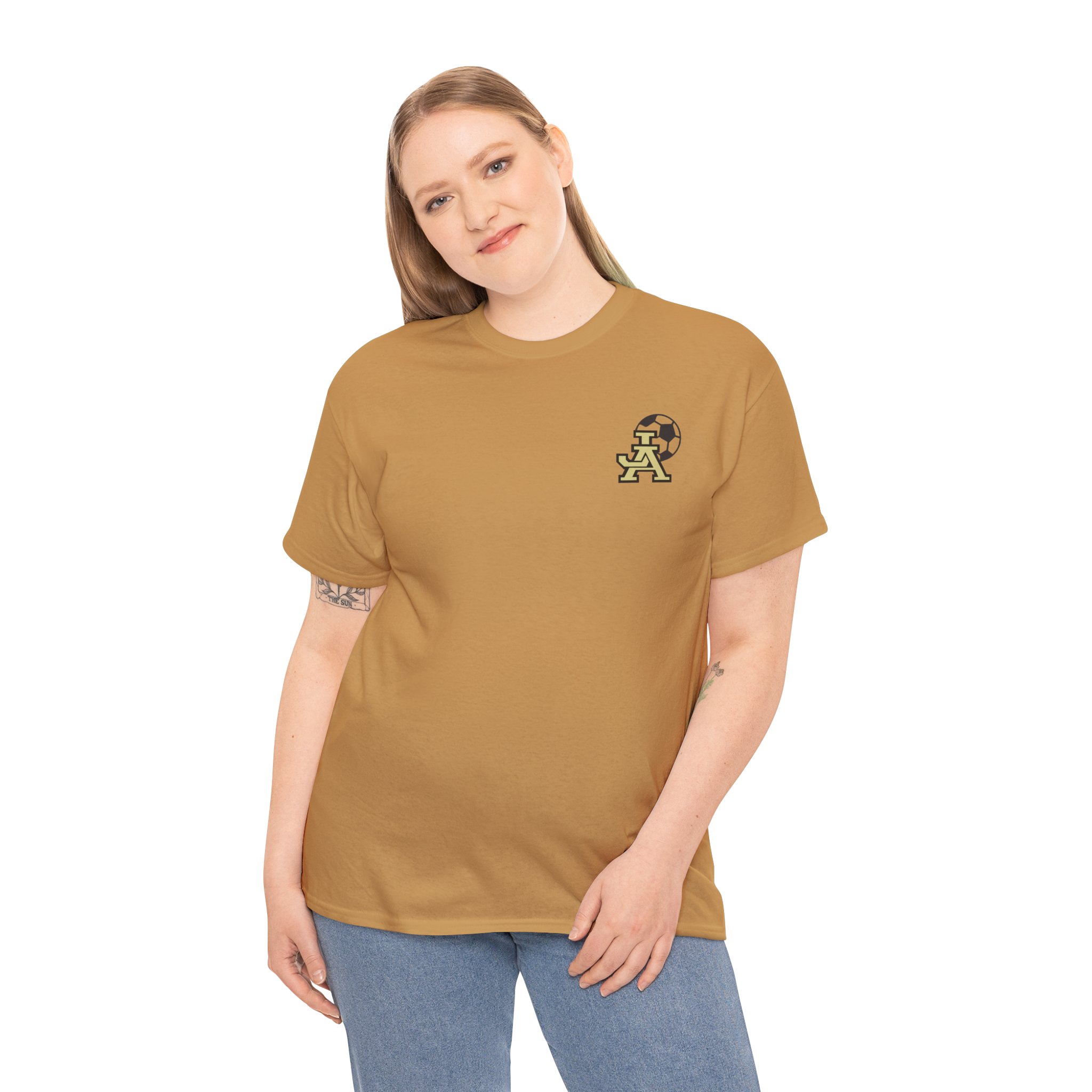 JA Soccer Shirt Heavy Cotton Unisex Tee - Image 24