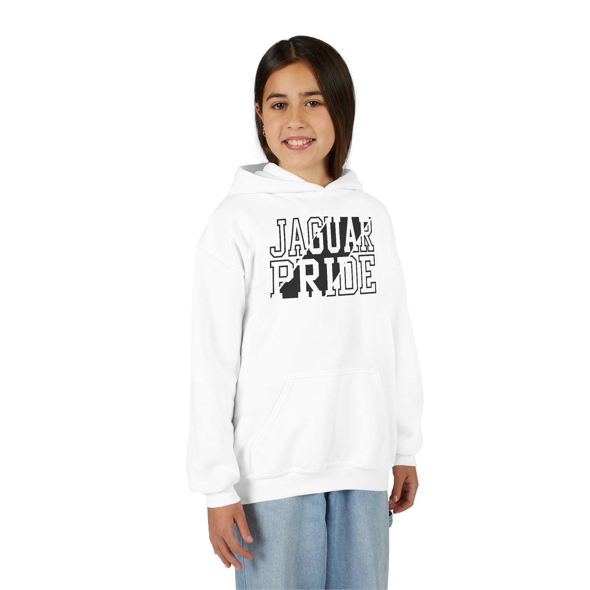 Youth Jaguar Pride Heavy Blend Hoodie - Image 13
