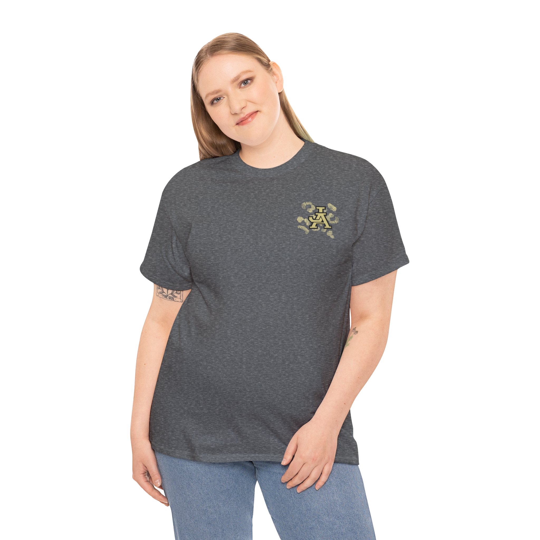 Jaguar Print Shirt Heavy Cotton Unisex Tee - Image 45