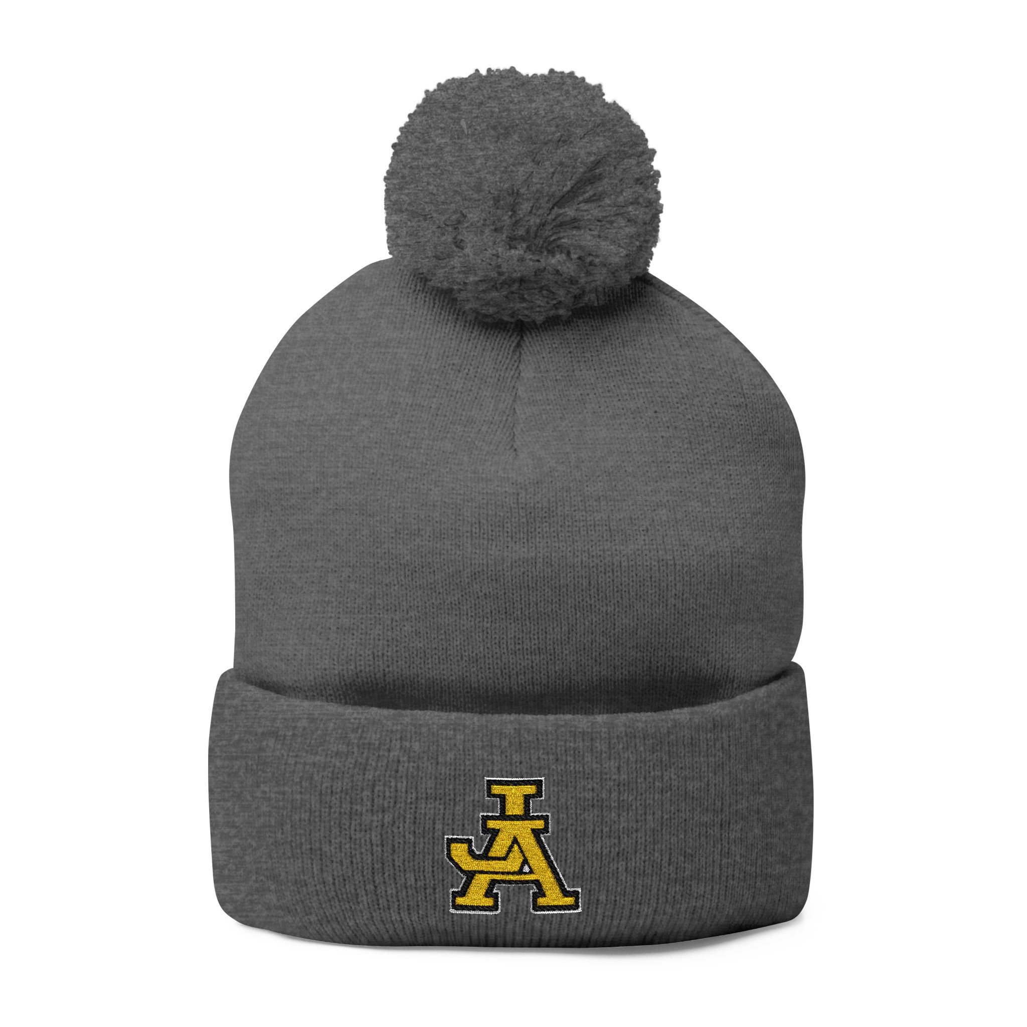 JA Embroidered Pom-Pom Beanie - Image 17