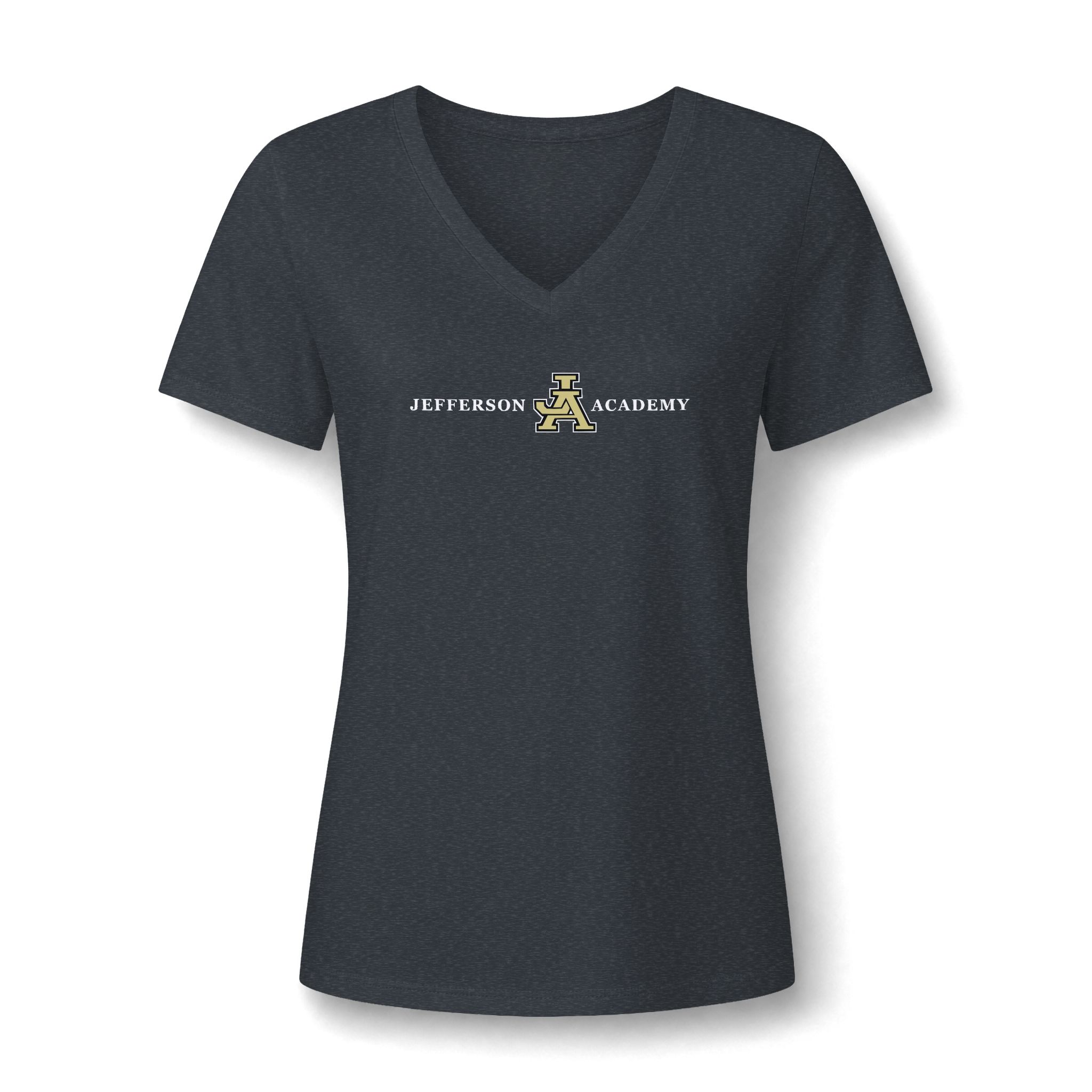 Jefferson Academy Women's V-Neck Tee - Image 13
