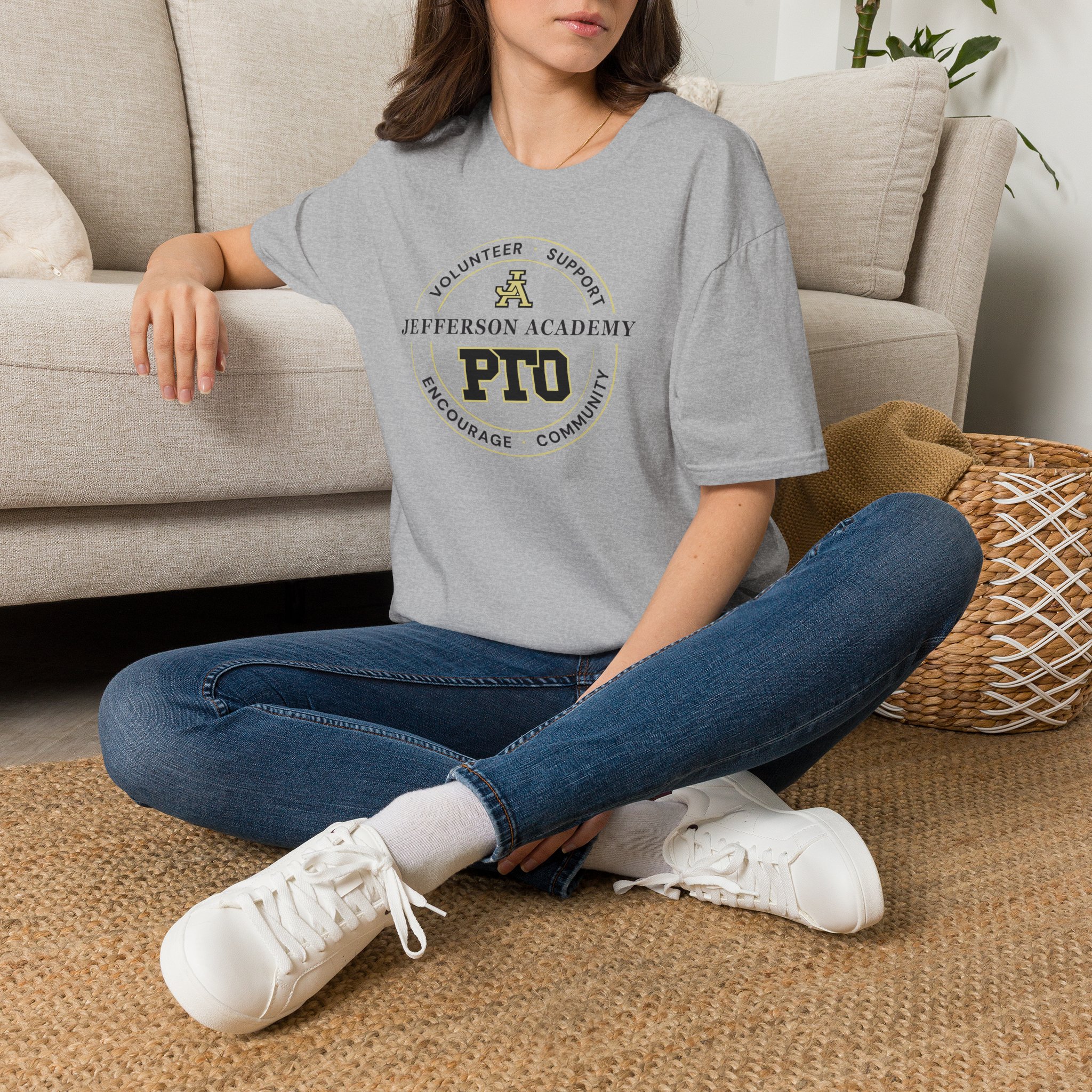 JA PTO Community Softstyle Crewneck T-Shirt - Image 10