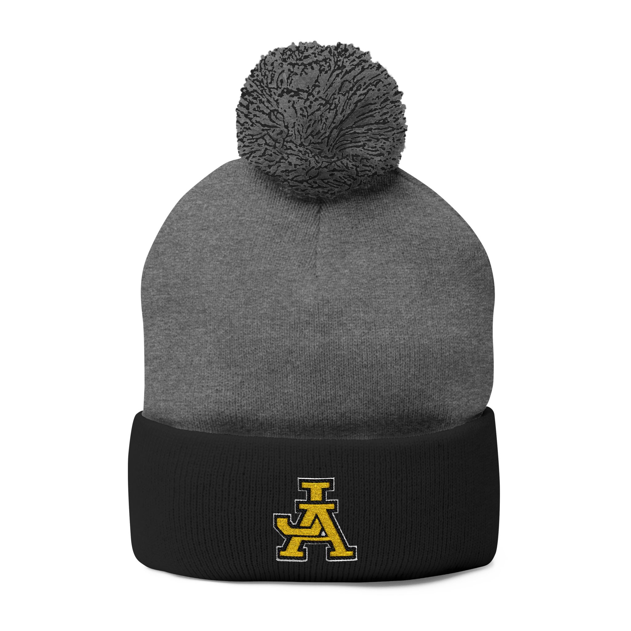 JA Embroidered Pom-Pom Beanie - Image 13