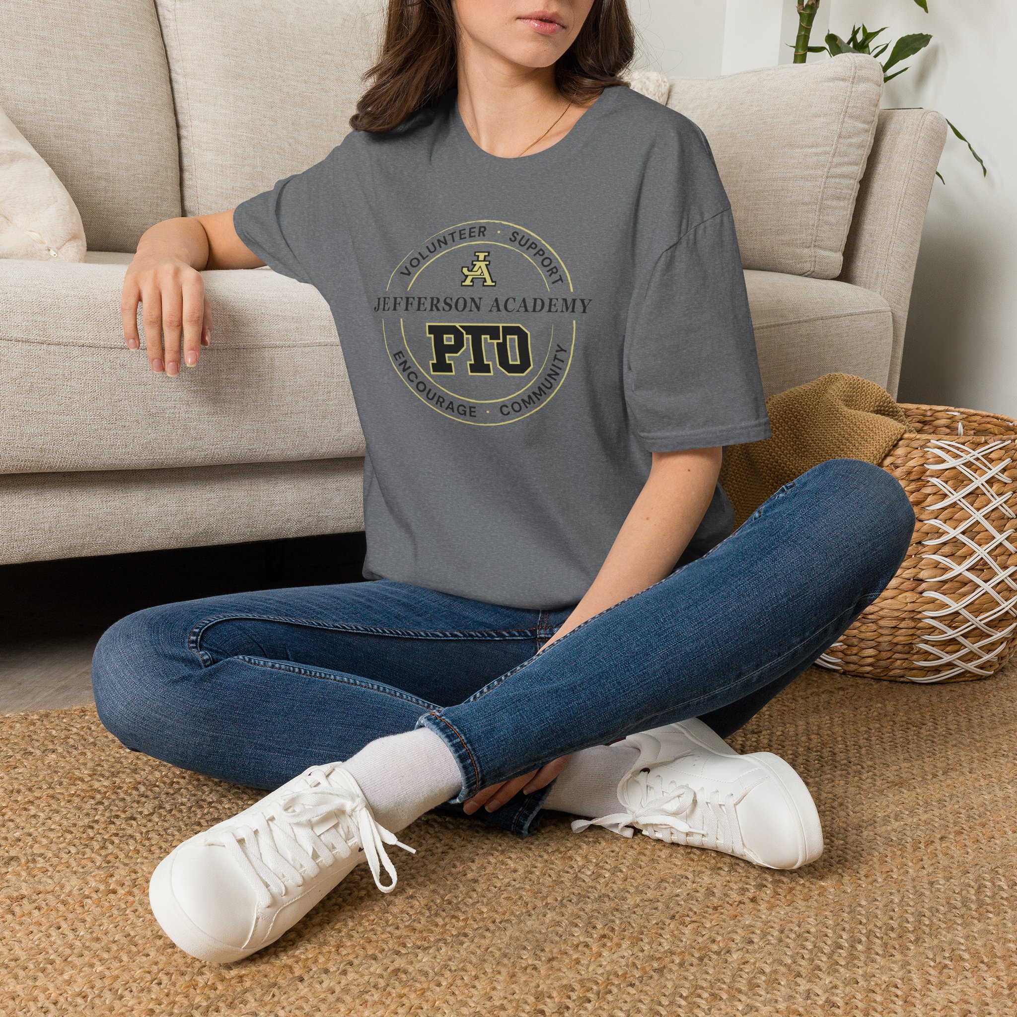 JA PTO Community Softstyle Crewneck T-Shirt - Image 23
