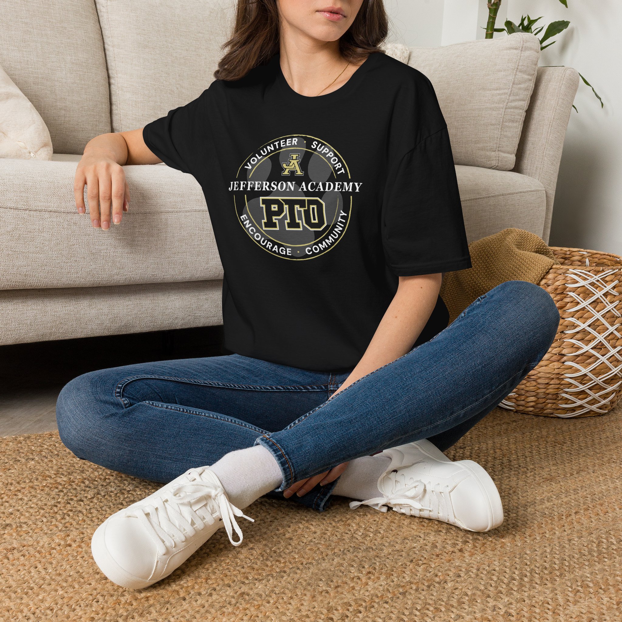 JA PTO Community Softstyle Crewneck T-Shirt - Image 3