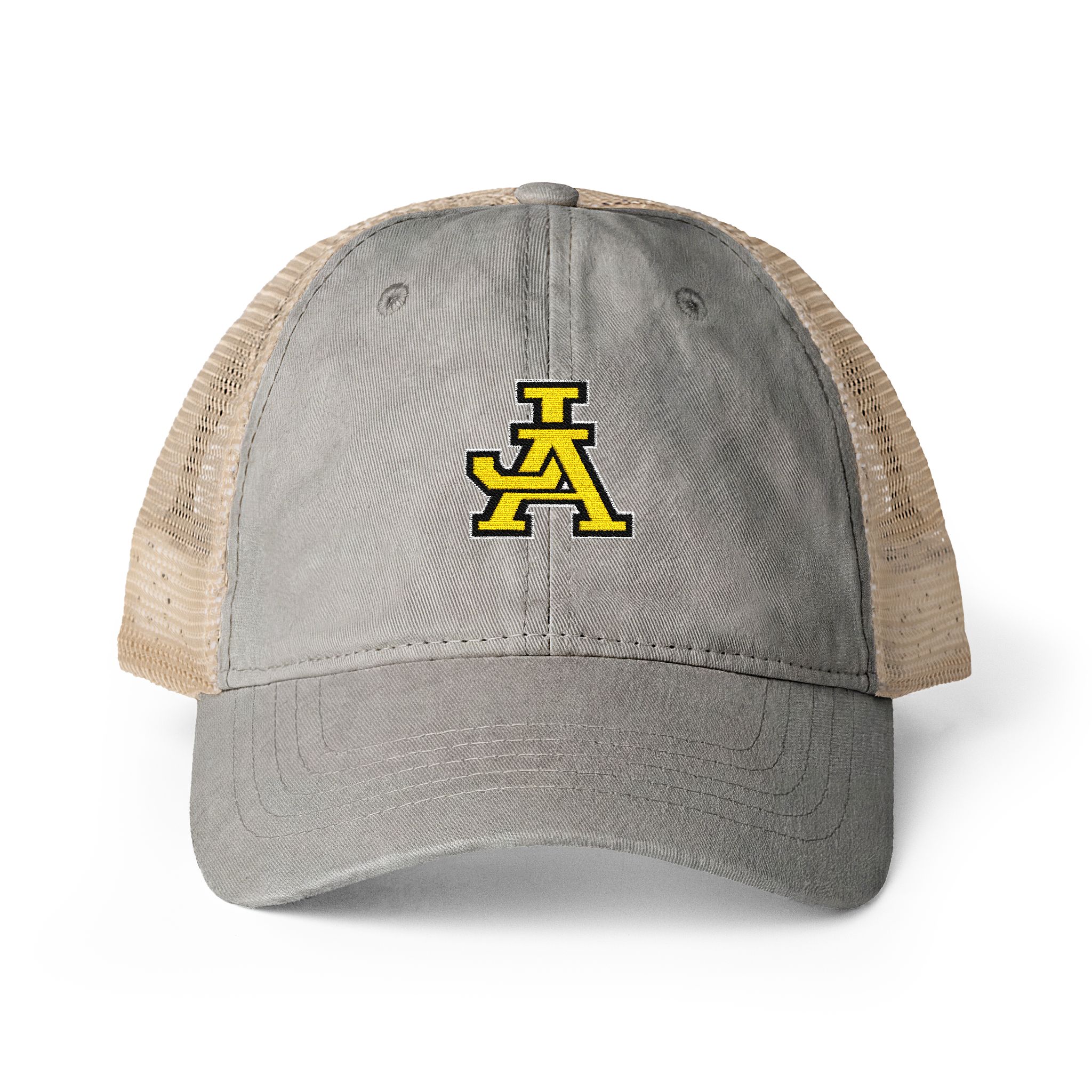 JA Women's Distressed Ponytail Hat - Image 3