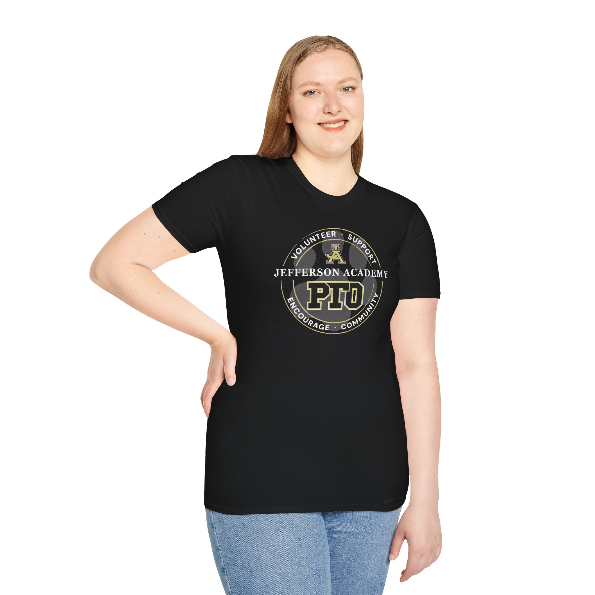 JA PTO Community Softstyle Crewneck T-Shirt - Image 5