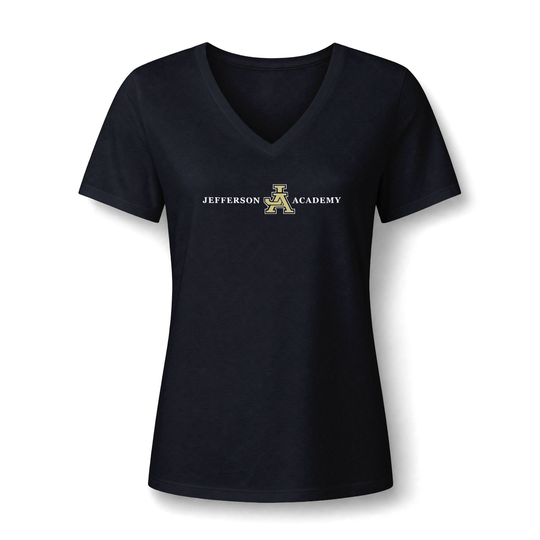 Jefferson Academy Women's V-Neck Tee - Image 7